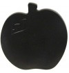 Kilimėlis lipnus silikoninis obuolys -juodas