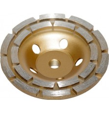 Deimant.puodo tipo šlifavimo diskas betonui 22.2x125 mm  2 eil.