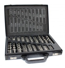 Grąžtų metalui komplektas | HSS | Ø 1 - 10 mm | 170 vnt