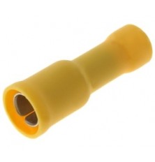Lizdas izoliuotas geltonas sp 5,0/24,5mm(4-6mm/2)BLO013952 10vnt