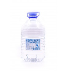 Vanduo distiliuotas 5 Litrai (demineralizuotas)