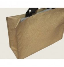 Krepšys  pirkiniams XL 44x33x14.5cm pagaminta iš PP aukso sp.