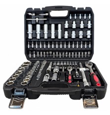 Įrankių rinkinys Cr-V/72z/6.3mm(1/4")+12.5mm(1/2")108 vnt