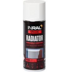 Dažai aerozolin.balti  INRAL RADIATOR 400ml