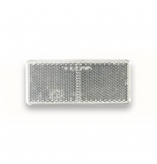 Atspindys 90x40 mm klijuojamas baltas