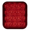 Žibintas LED 87x77x29mm priešrūkinis raud.gal. 16LED 12/24V