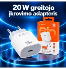 Greitojo įkrovimo adapteris HC174 20 W
