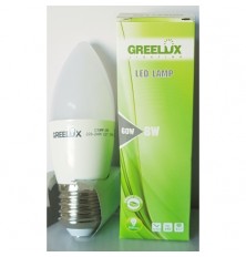 LED C37  8W E14CH 640lm  3000K
